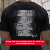 Camiseta Personalizada "4 Olhares"