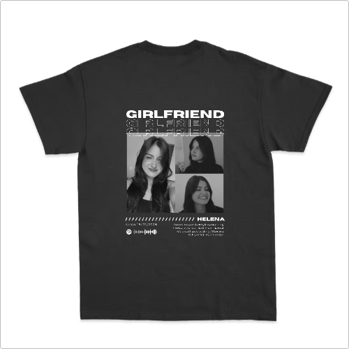 Camiseta Personalizada "Girlfriend"